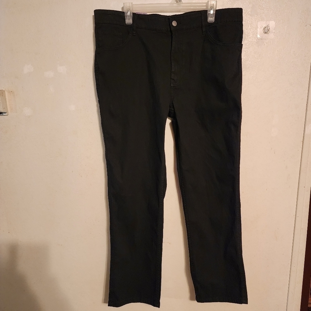 Woolrich 5 Pocket Black Denim Pants Mens 36x30 NWT-Caviar